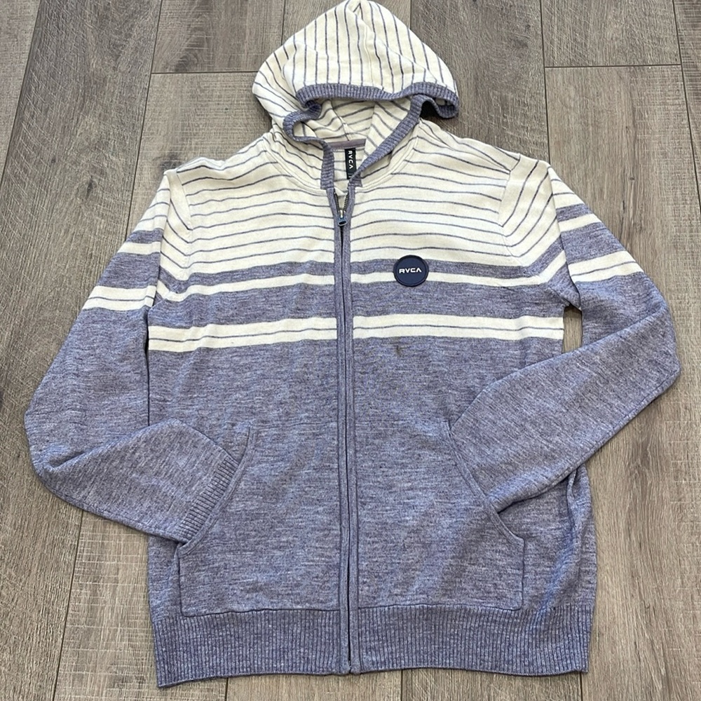 RVCA Men's Long Sleeve Hoodie Size Medium